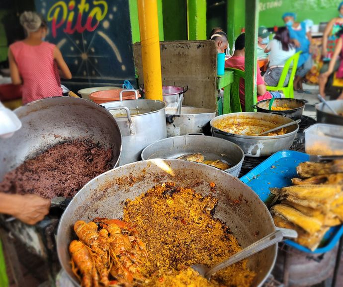 Bazurto market, a colorful market