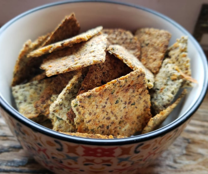 Super Nutritious (and Really Delicious) Crackers