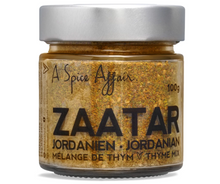 Load image into Gallery viewer, A Spice Affair Jordanian extra zaatar. 100 g jar
