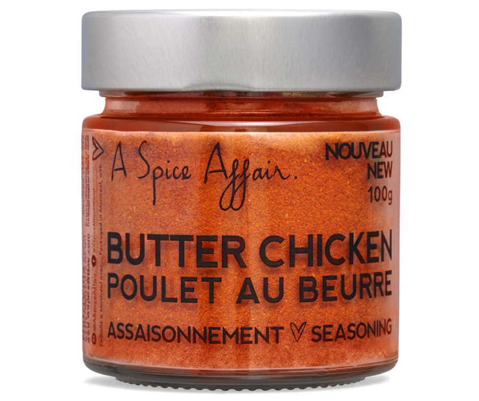 A Spice Affair Butter chicken seasoning. 100 g jar 