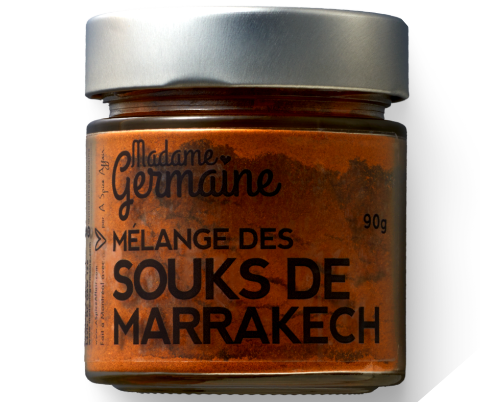 Mélange Souks de Marrakech Madame Germaine. Pot de 90 g