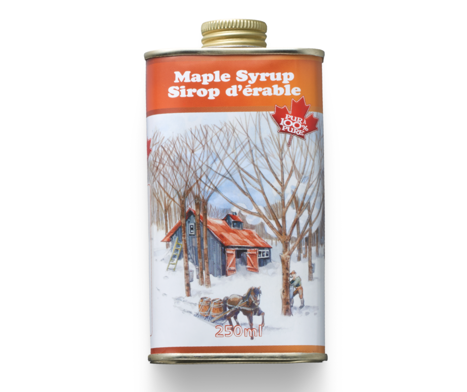 Sirop d'érable doré de Réal Laroche, format voyage